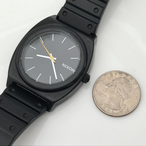 Nixon Minimal Watch Black Sport Analog Men Wrist W - Picture 10 of 13